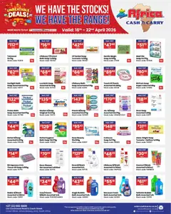 Africa Cash & Carry specials catalogue – valid from 16.04.2026 | Page: 7