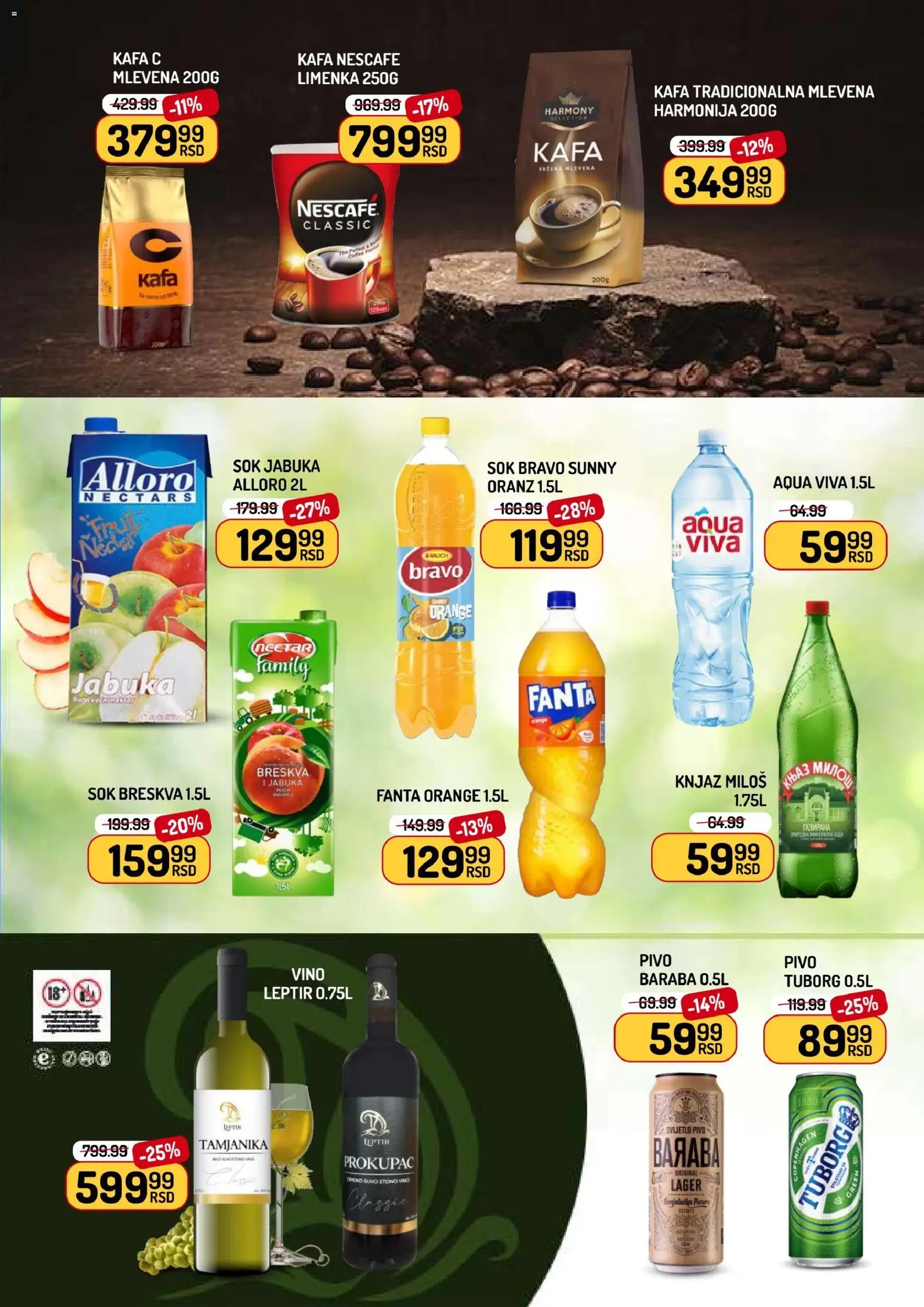 Aman katalog - važi od 07.11.2025 | Strana: 9 | Proizvode: Kafa, Vino, Pivo, Nescafé