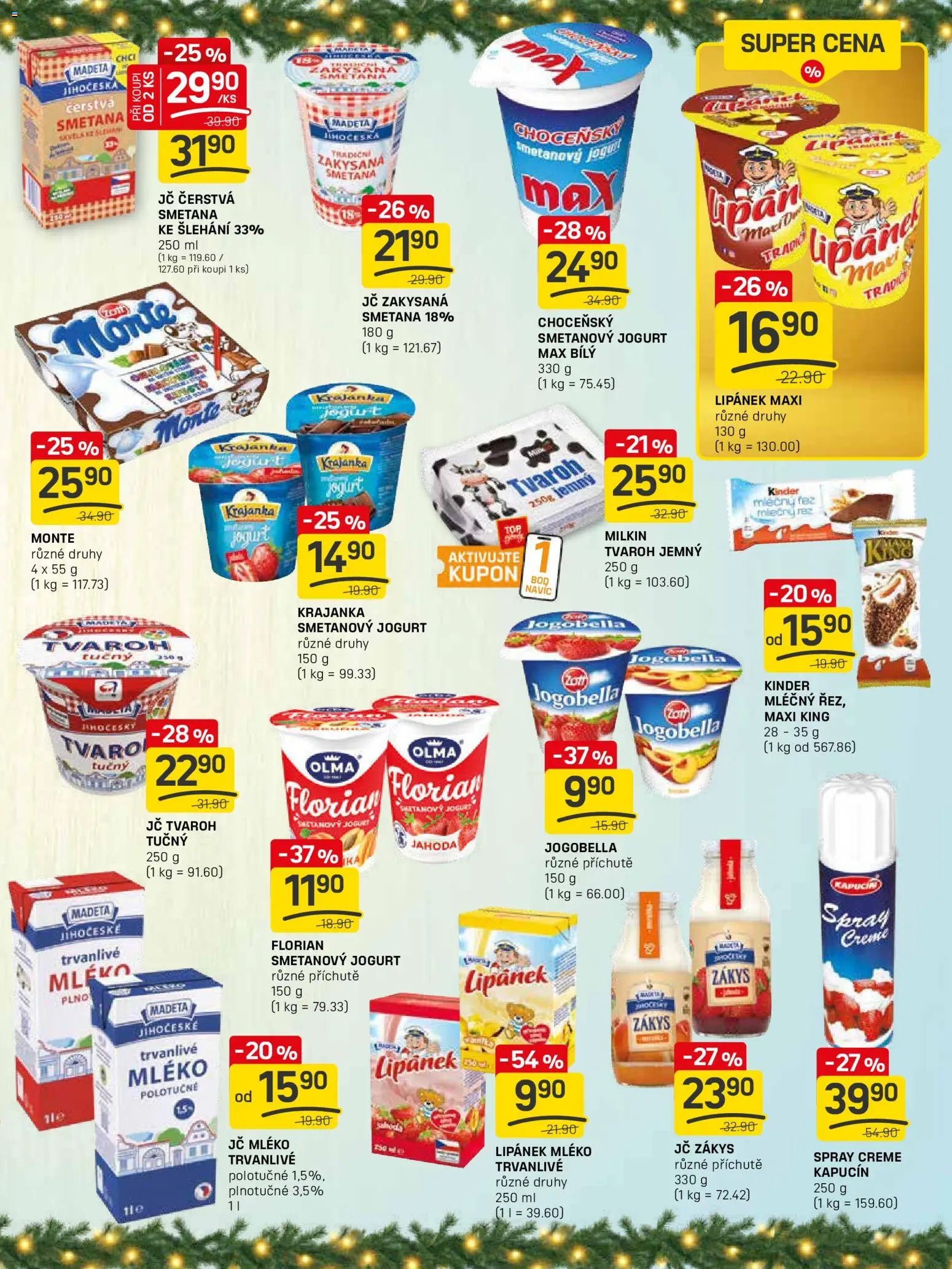 Flop leták - FlopTop od 22.12.2025 | Strana: 5 | Produkty: Smetanový jogurt, Jogurt, Maxi king, Tvaroh