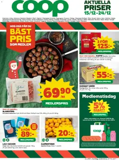 Coop - Anderstorp - Förhandsvisning av reklamblad från butik Coop aktuell från 15.12.2025