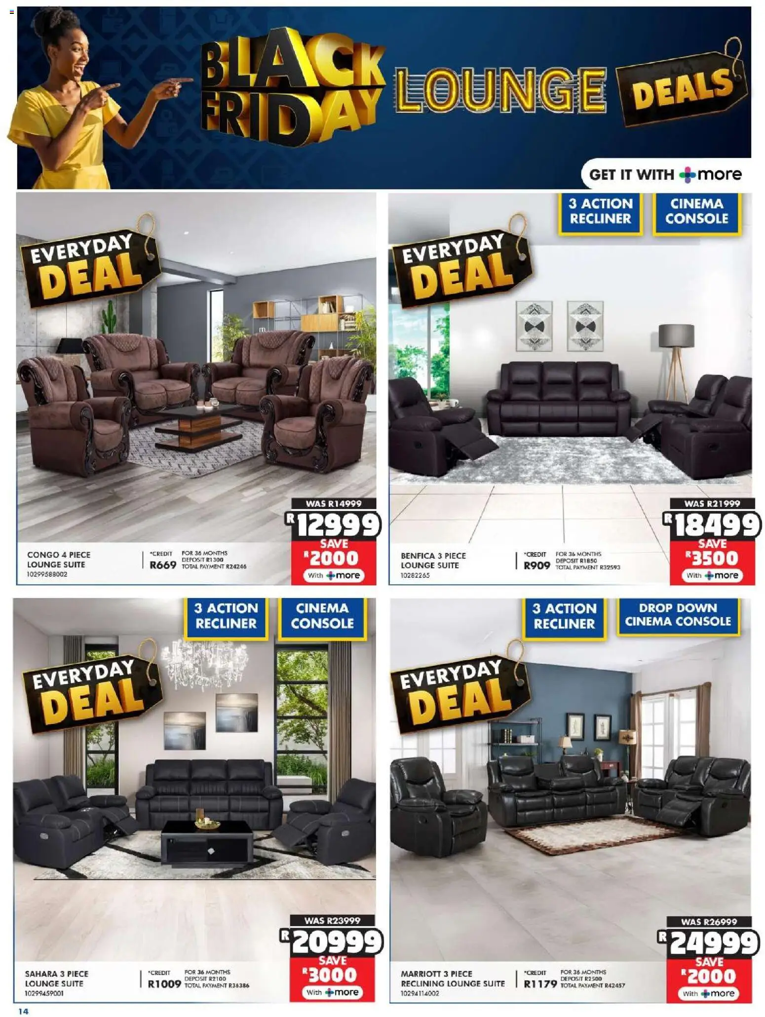New Russells catalogue – valid from 10.11.2025 | Page: 14 | Products: Lounge suite