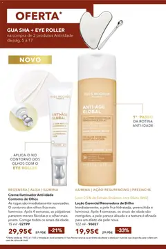 Pré-visualização Creme Iluminador Anti-idade Contorno de Olhos, As rugas são imediatamente suavizadas. O contorno dos olhos fica mais luminoso. Após 4 semanas, as pálpebras parecem menos flácidas e o olhar mais jovem. Corrige todos os sinais da idade. 15 ml - 02199 válido de 19.02.2026 | Página: 6