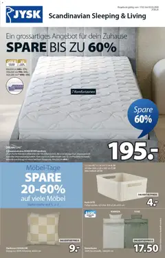 JYSK Aktionen ab 17.02.2026 gültig