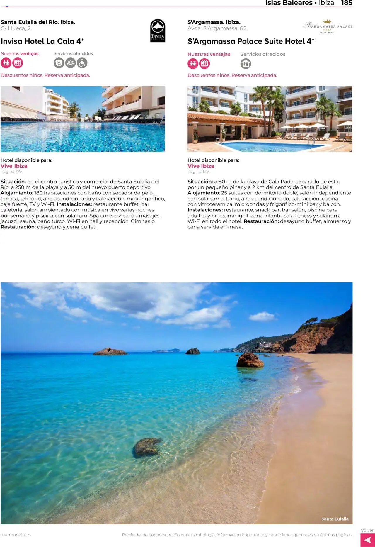 Viajes El Corte Inglés - Costas e islas │ válido desde el 26.03.2025 | Página: 185 | Productos: Cocina, Aire acondicionado, Caja, Baño