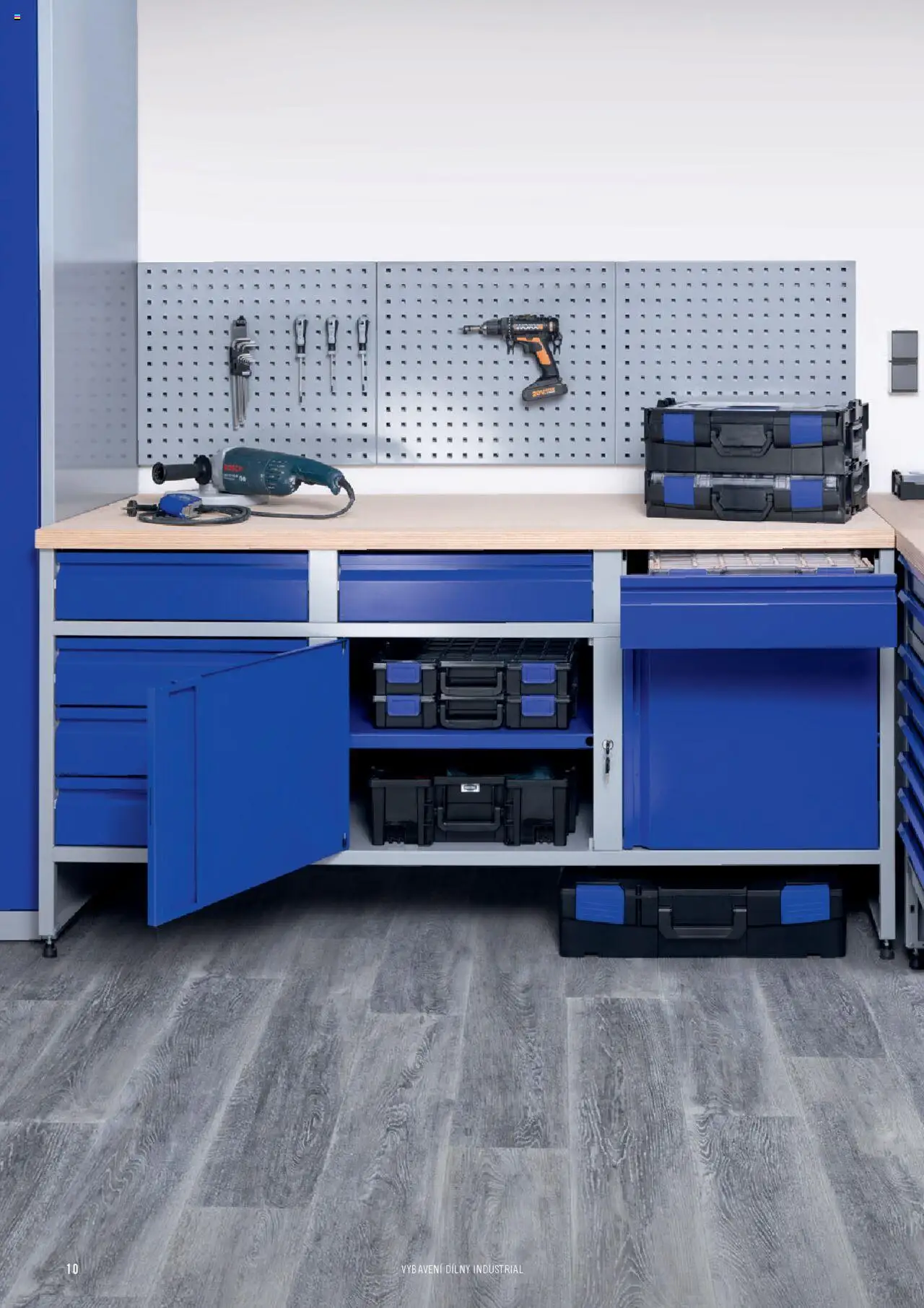 HORNBACH katalog - INDUSTRIAL - Systém vybavení dílny od 06.02.2025 | Strana: 10