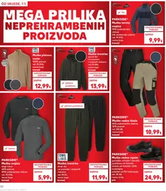 TOWN LAND. Muška trenirka gornji dio, od pamuka i umjetnih vlakana, vel. M-XXL, razne boje, komad - Pregled kataloga iz trgovine Kaufland, vrijedi od 07.01.2026 | Stranica: 30