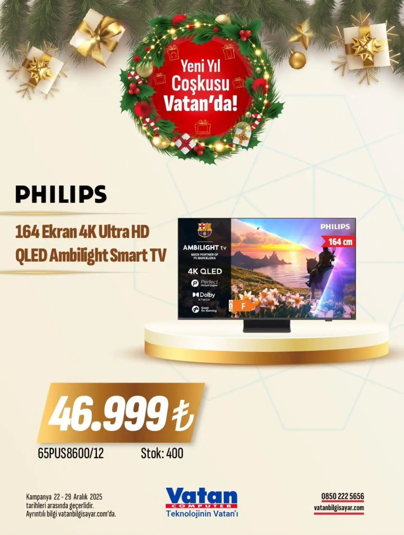 Vatan Bilgisayar İndirim - 22.12.2025 tarihinden itibaren geçerlidir | Sayfa: 6 | Ürünler: TV