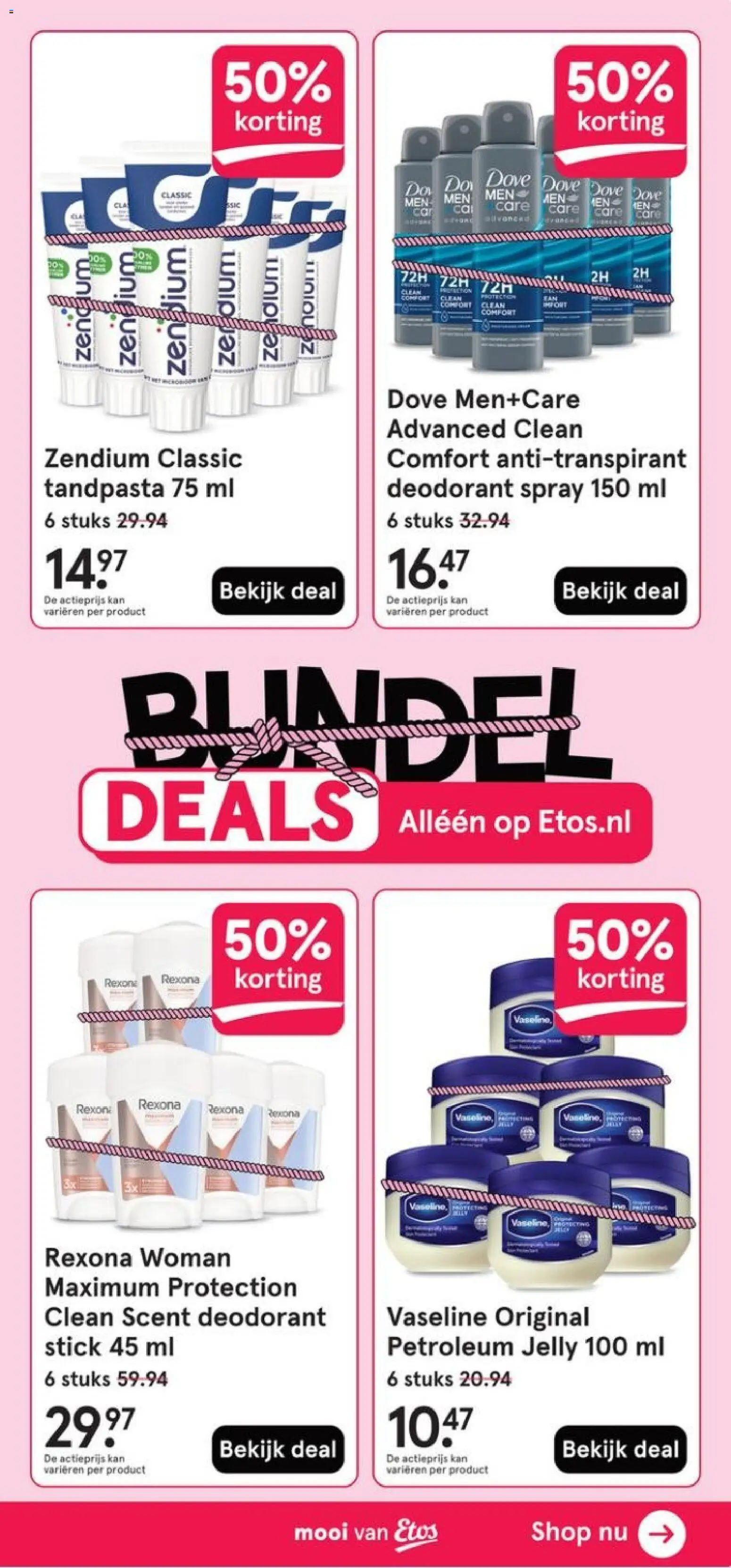 {H1} | Pagina: 57 | Producten: Deodorant, Antitranspirant, Tandpasta, Kan