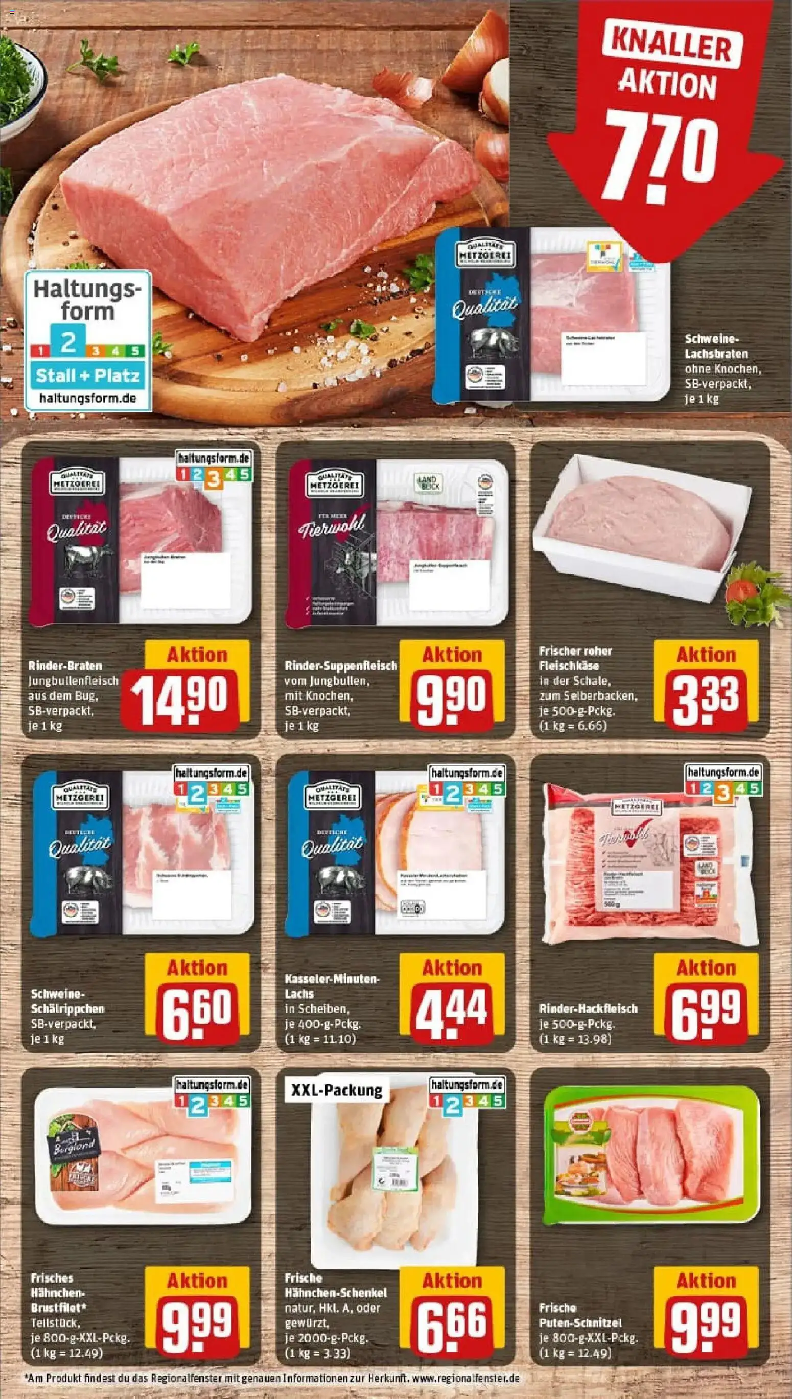 Rewe prospekt Verden	 – gültig ab 29.12.2025 | Seite: 8 | Produkte: Rinderbraten, Hahnchen, Hahnchenschenkel, Putenschnitzel