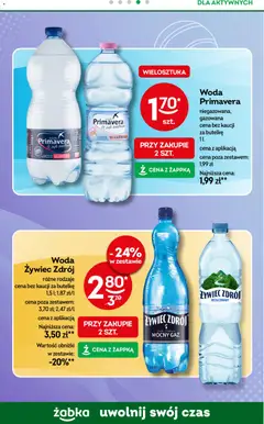 Pogląd oferty "Żabka Gazetka" - ważna od 05.11.2025 | Strona: 62 | Produkty: Woda żywiec, Woda źródlana, Woda