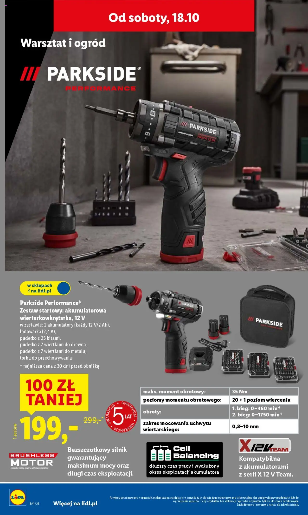 Lidl Gazetka od 16.10.2025 | Strona: 16 | Produkty: Ładowarka, Torba, Pudełko