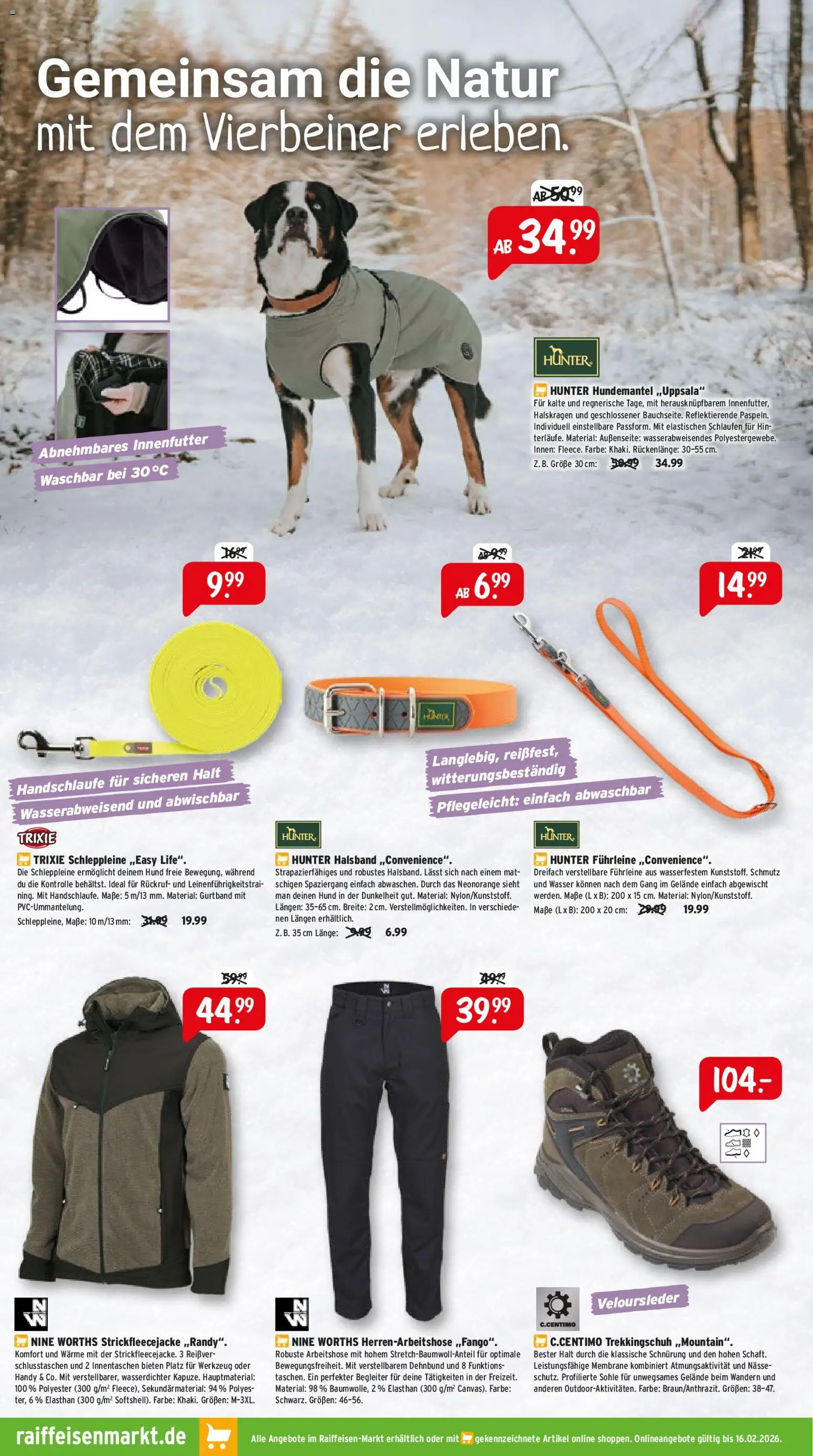 Raiffeisen Markt Prospekt 	 – gültig ab 28.01.2026 | Seite: 2 | Produkte: Wasser