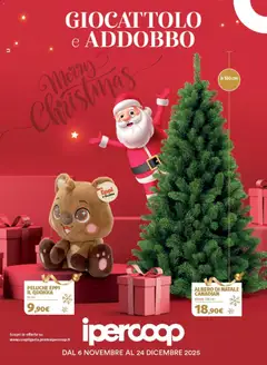 Anteprima del volantino Ipercoop Giocattolo e Addobbo Liguria catalogo valido a partire dal 06.11.2025