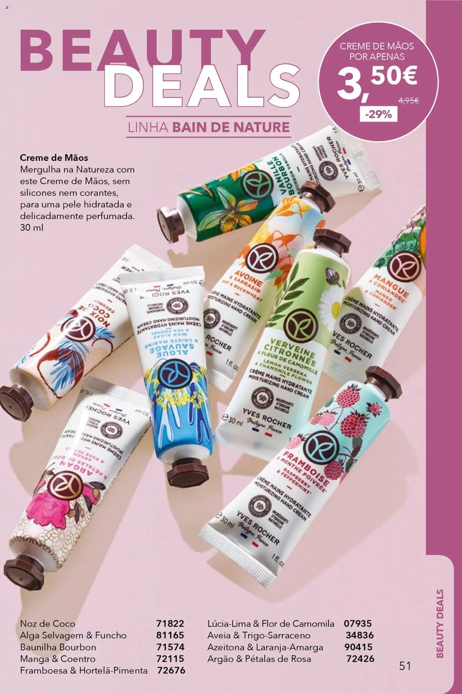 Yves Rocher catálogo 16 │ válido de 17.12.2025 | Página: 51 | Produtos: Aveia, Creme