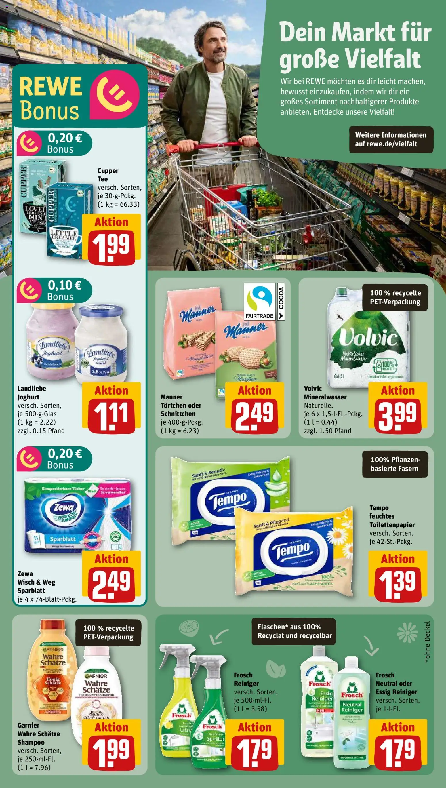 Rewe ihr Kaufpark Prospekt 	 – gültig ab 23.03.2026 | Seite: 28 | Produkte: Mineralwasser, Tempo, Volvic, Toilettenpapier