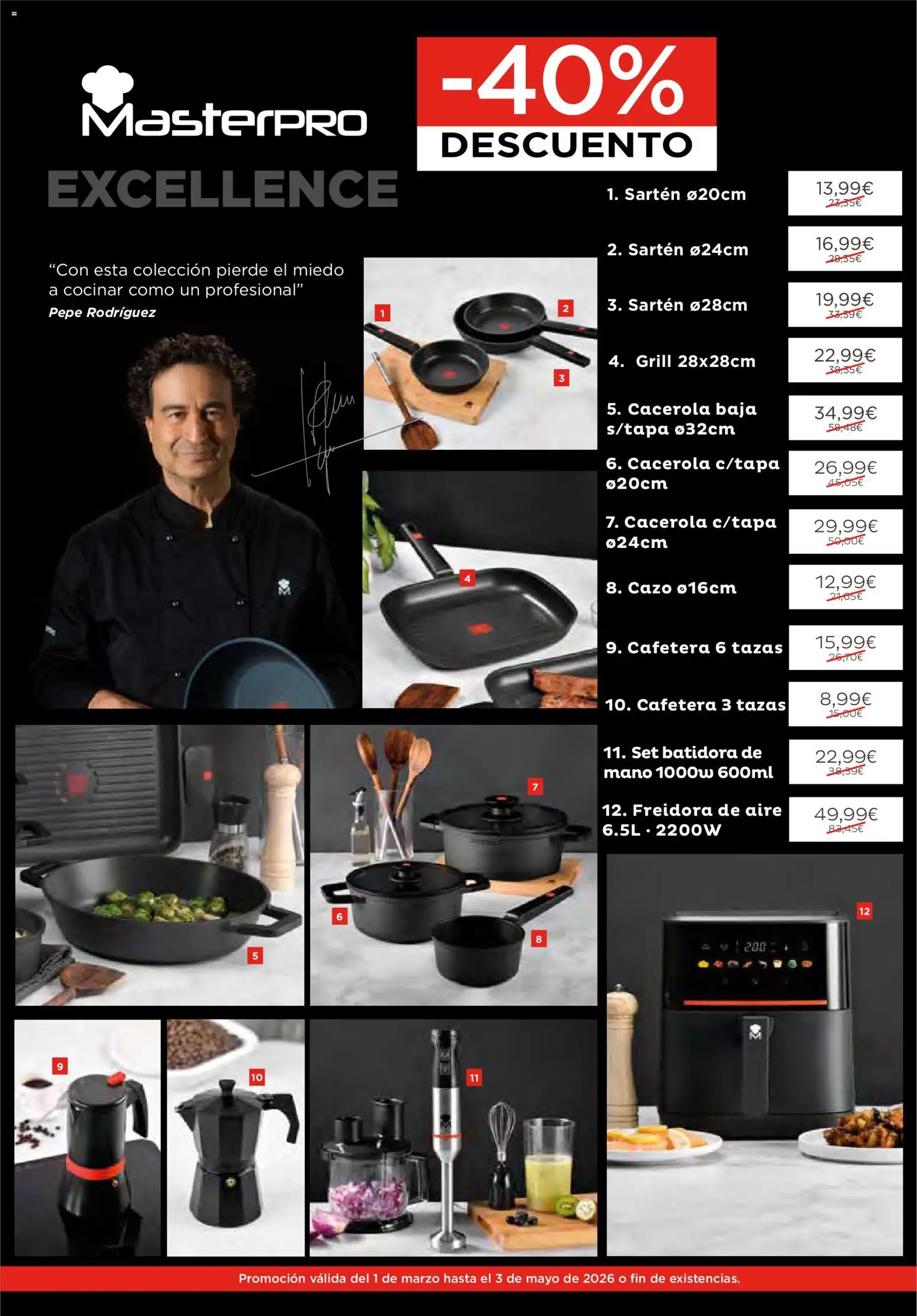 HiperDino folleto │ válido desde el 24.02.2026 | Página: 32 | Productos: Cafetera, Batidora, Freidora