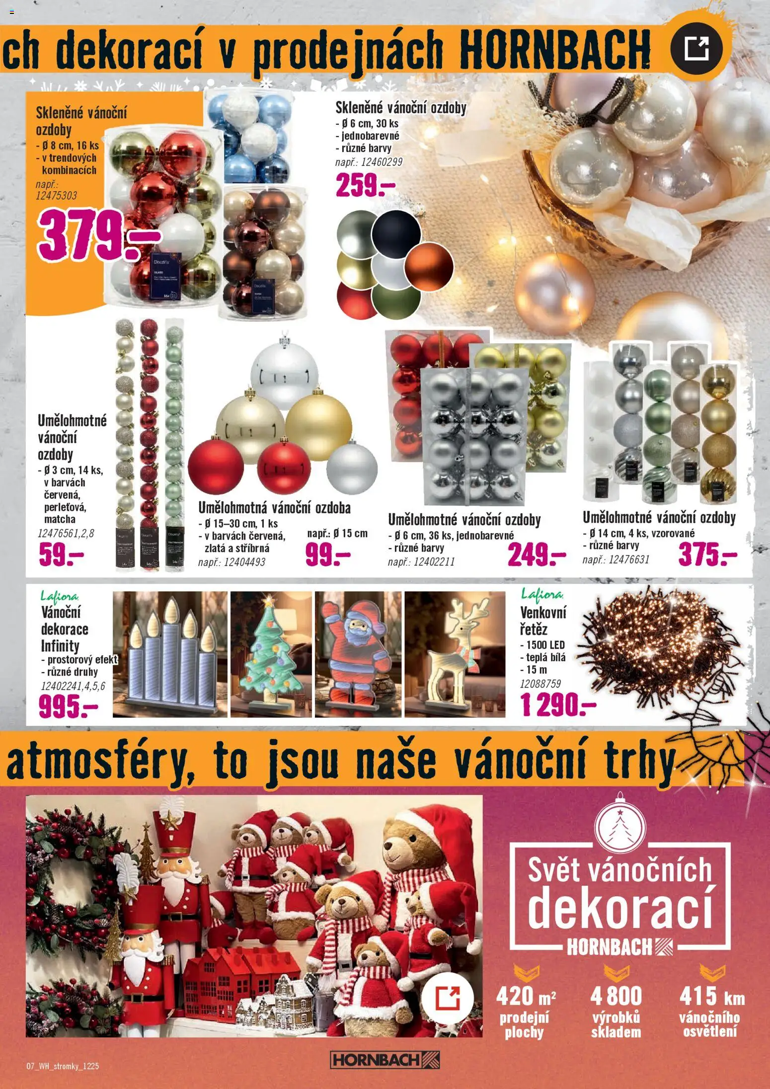 HORNBACH leták - Vůně Vánoc od 26.11.2025 | Strana: 7 | Produkty: Matcha, Barvy, LED, Dekorace