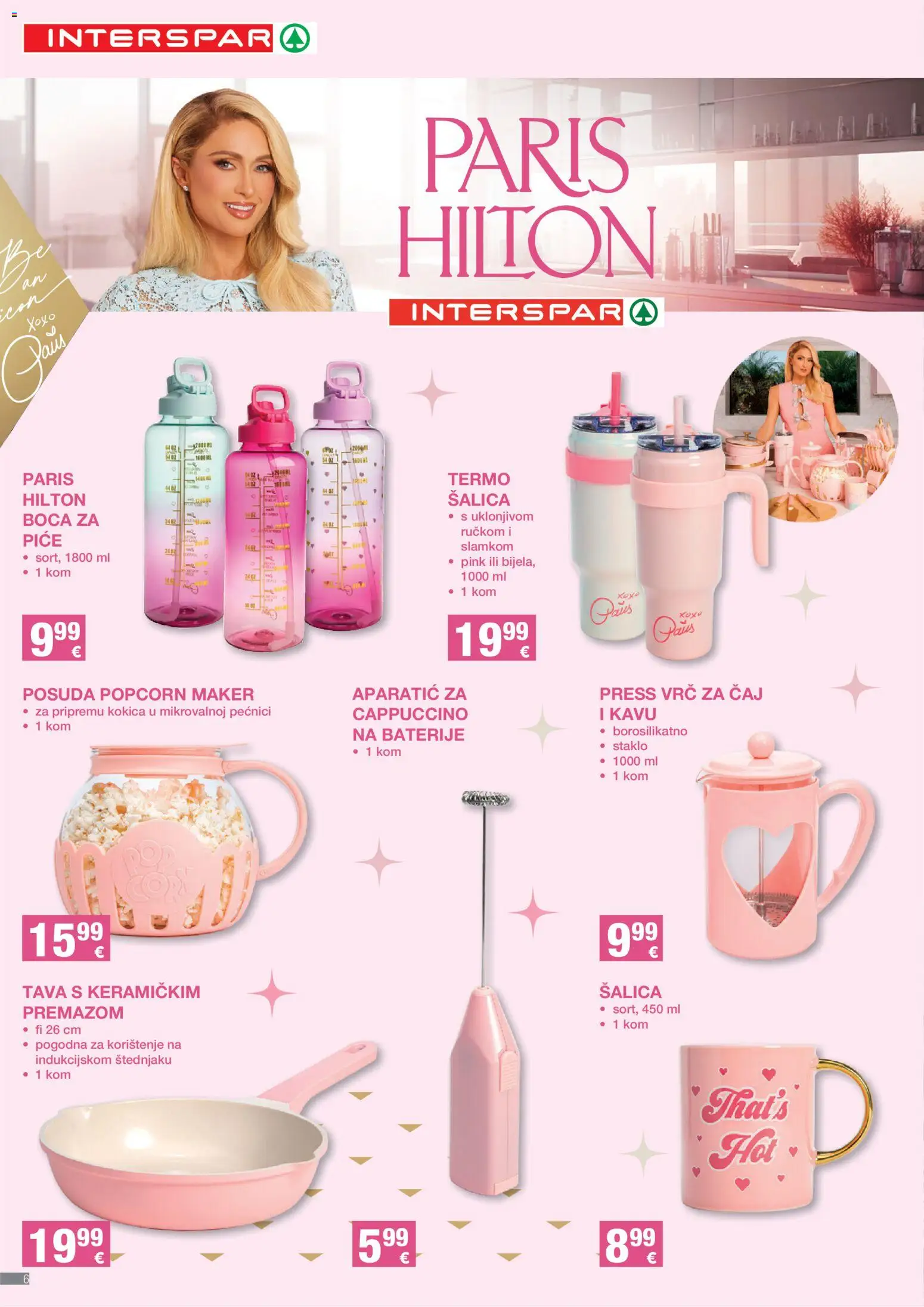 Interspar katalog | vrijedi od 12.11.2025 | Stranica: 6 | Proizvodi: Čaj, Baterije, Tava, Šalica