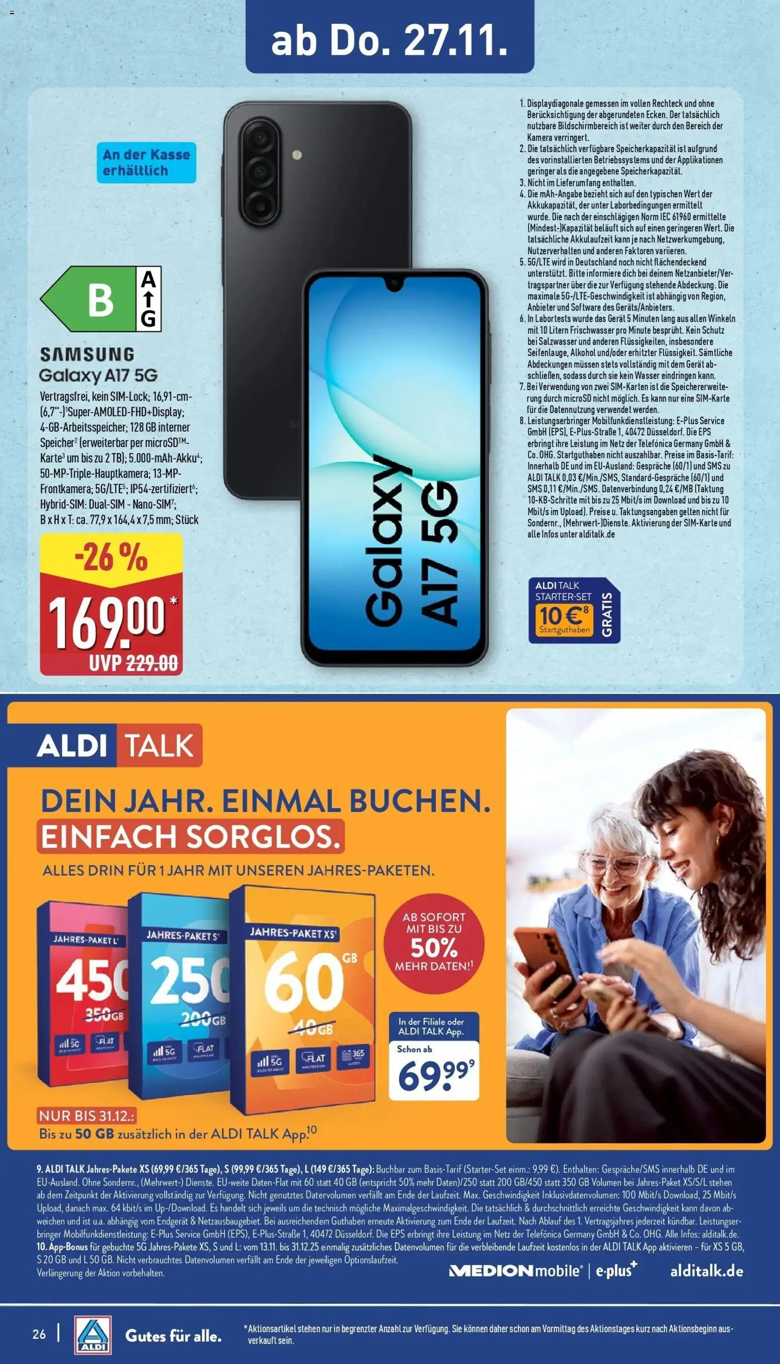 Aldi - ALDI Nord: Wochenangebote (ab 23.11.2025) » Angebote Online | Seite: 34