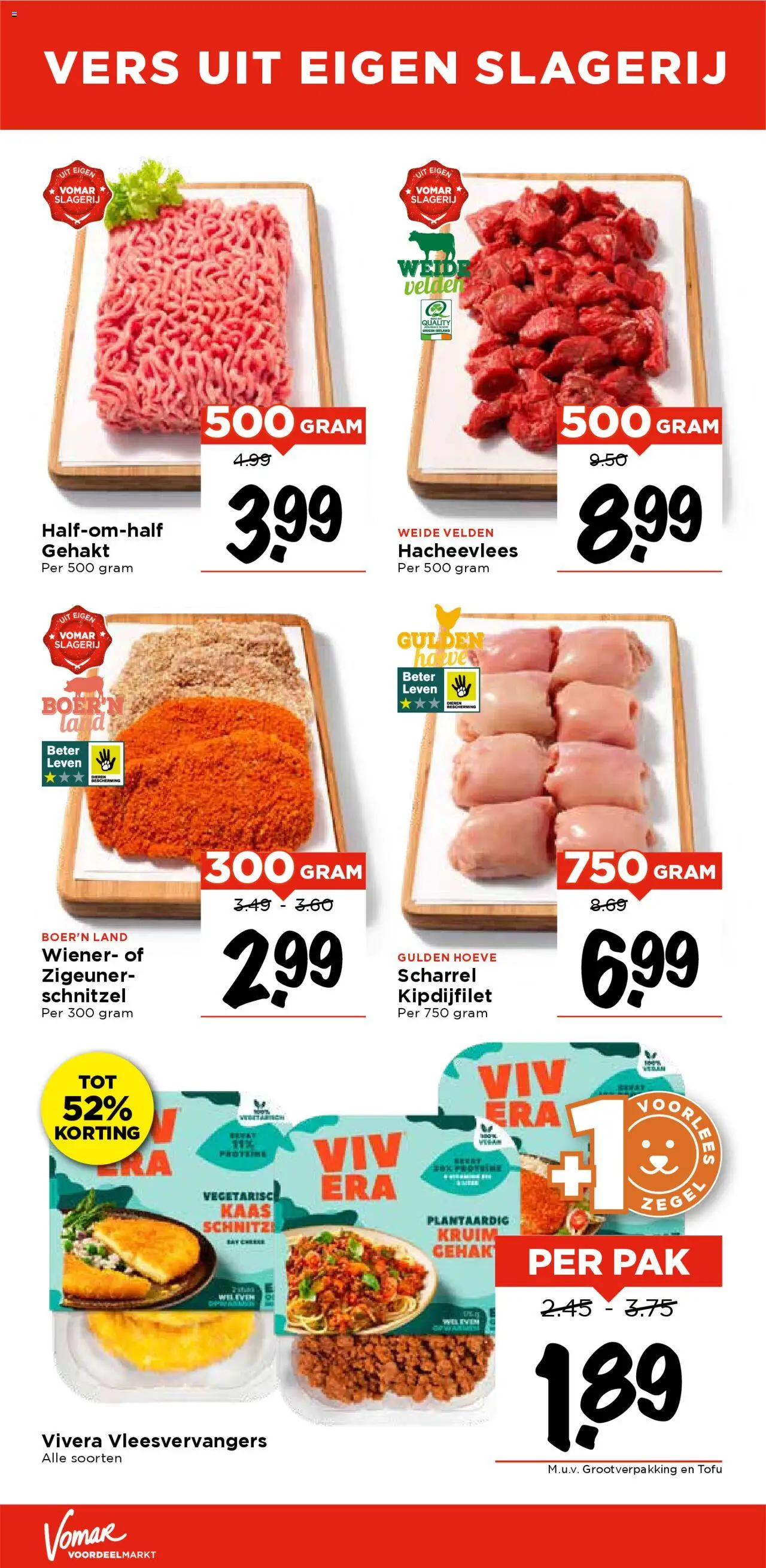 {H1} | Pagina: 18 | Producten: Zsalukő, Kaas, Gehakt, Schnitzel