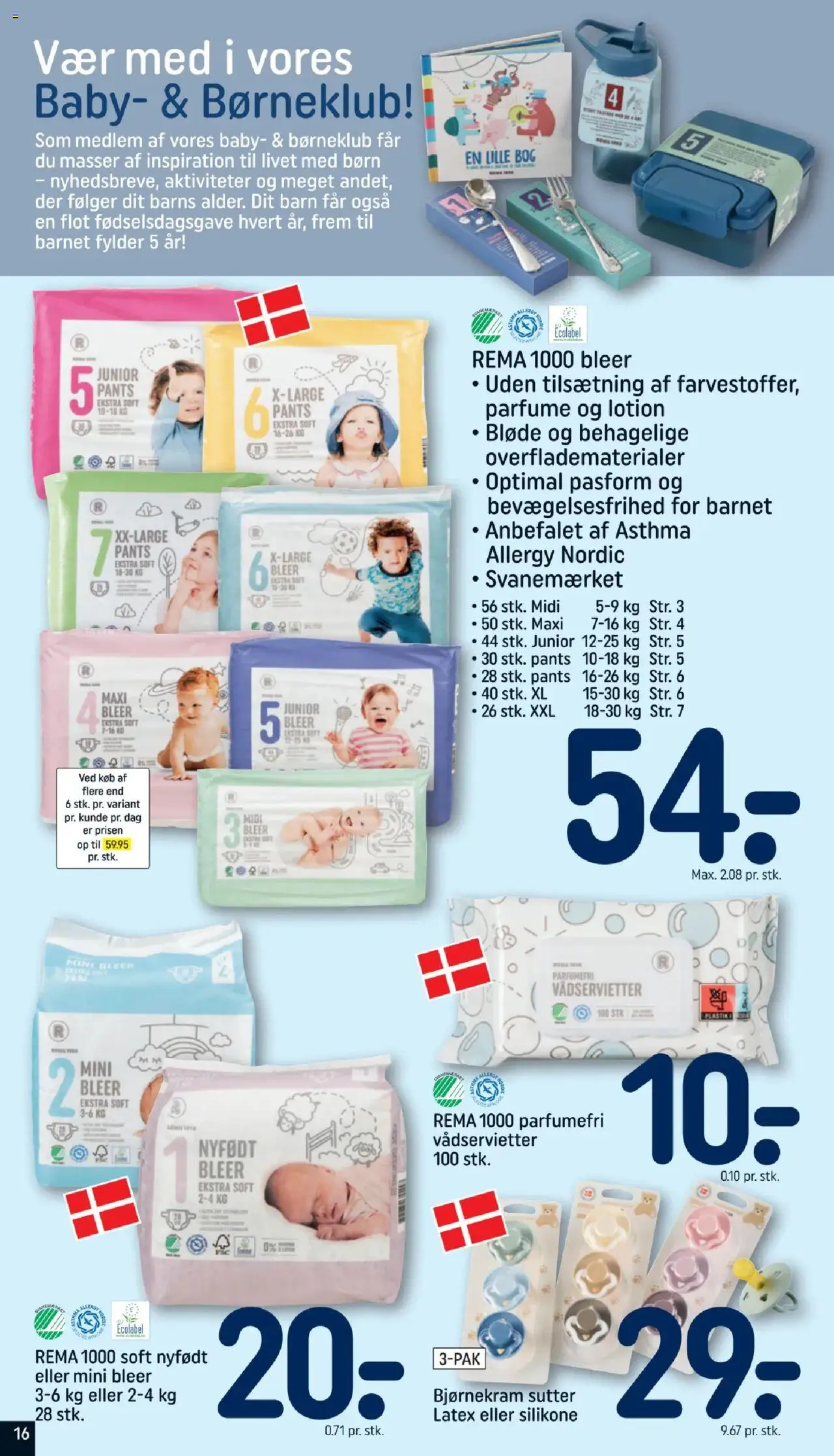 Rema 1000 Tilbudsavis gyldig fra 16.08.2025 | Side: 16 | Produkter: Parfume, Søm