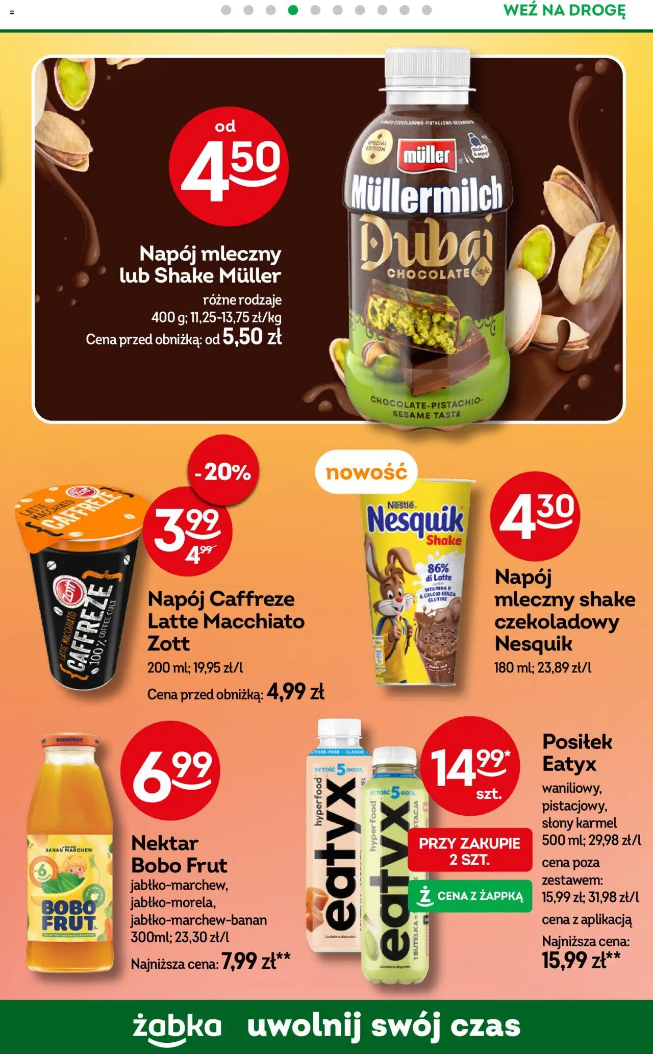 Żabka Gazetka od 13.08.2025 | Strona: 59 | Produkty: Bobo frut, Banan