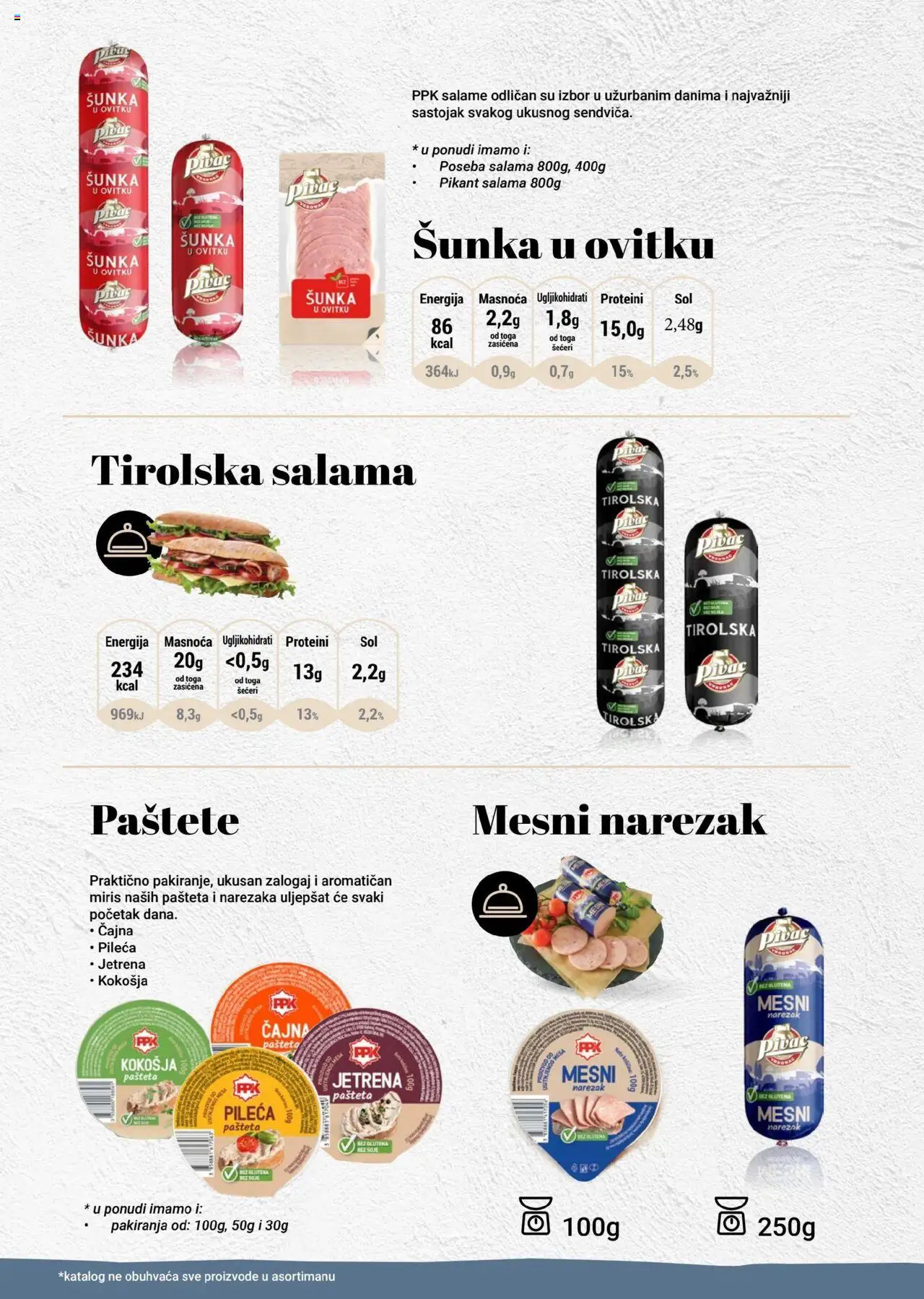 Pivac katalog | vrijedi od 01.12.2024 | Stranica: 16 | Proizvodi: Salama, Šunka, Narezak, Pašteta
