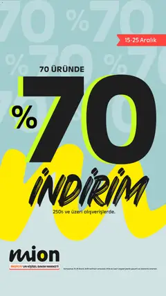 15.12.2025 tarihinden itibaren geçerli olan Kipa AVM kataloğu önizlemesi