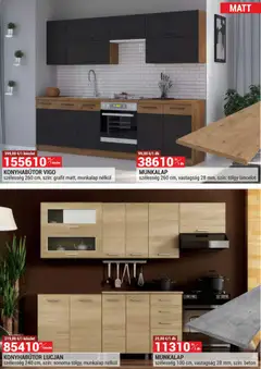 Merkury Market akciós újság - amely érvényes a következő dátumtól: 01.04.2026 | Oldal: 9 | Termékek: Beton, Konyhabútor