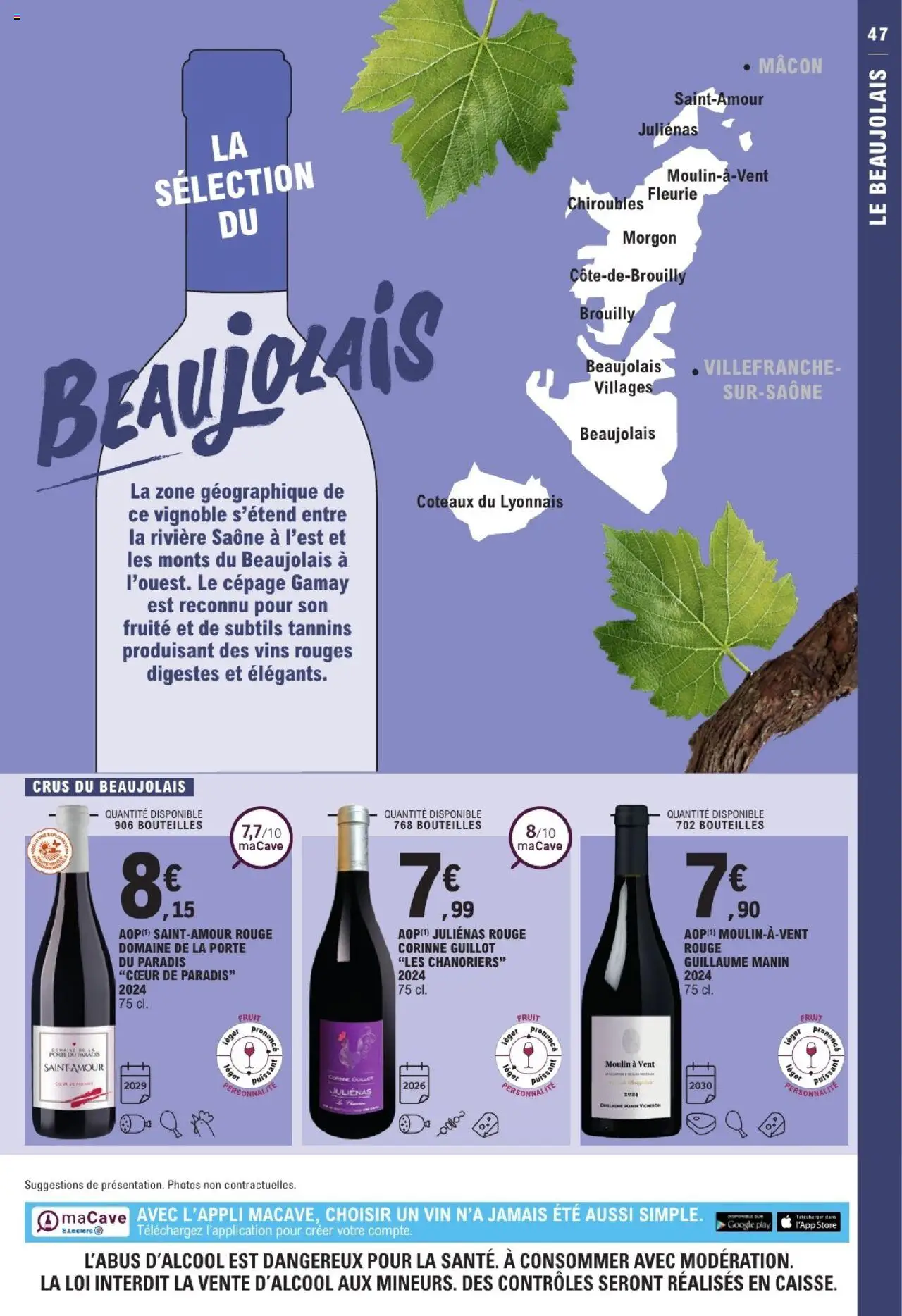  | Page: 47 | Produits: Porte, Store, Vin