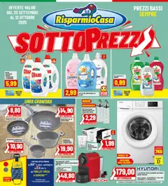 Anteprima del volantino Volantino RisparmioCasa	 valido a partire dal 25.09.2025