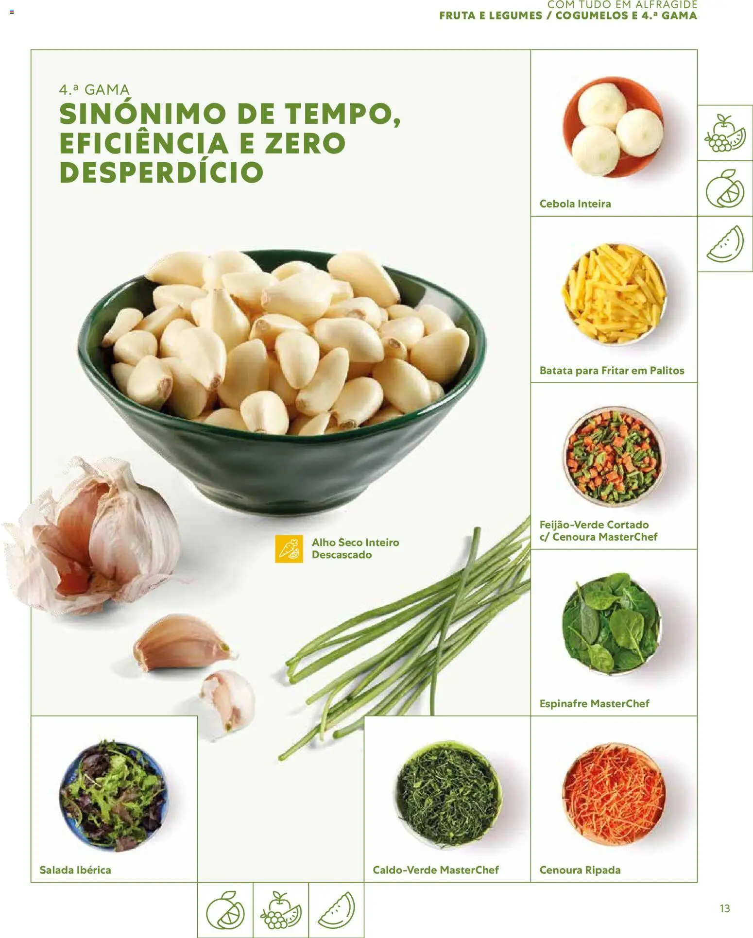Recheio - Catálogo de Alfragide │ válido de 16.03.2026 | Página: 13 | Produtos: Batata, Cebola, Cenoura, Cogumelos