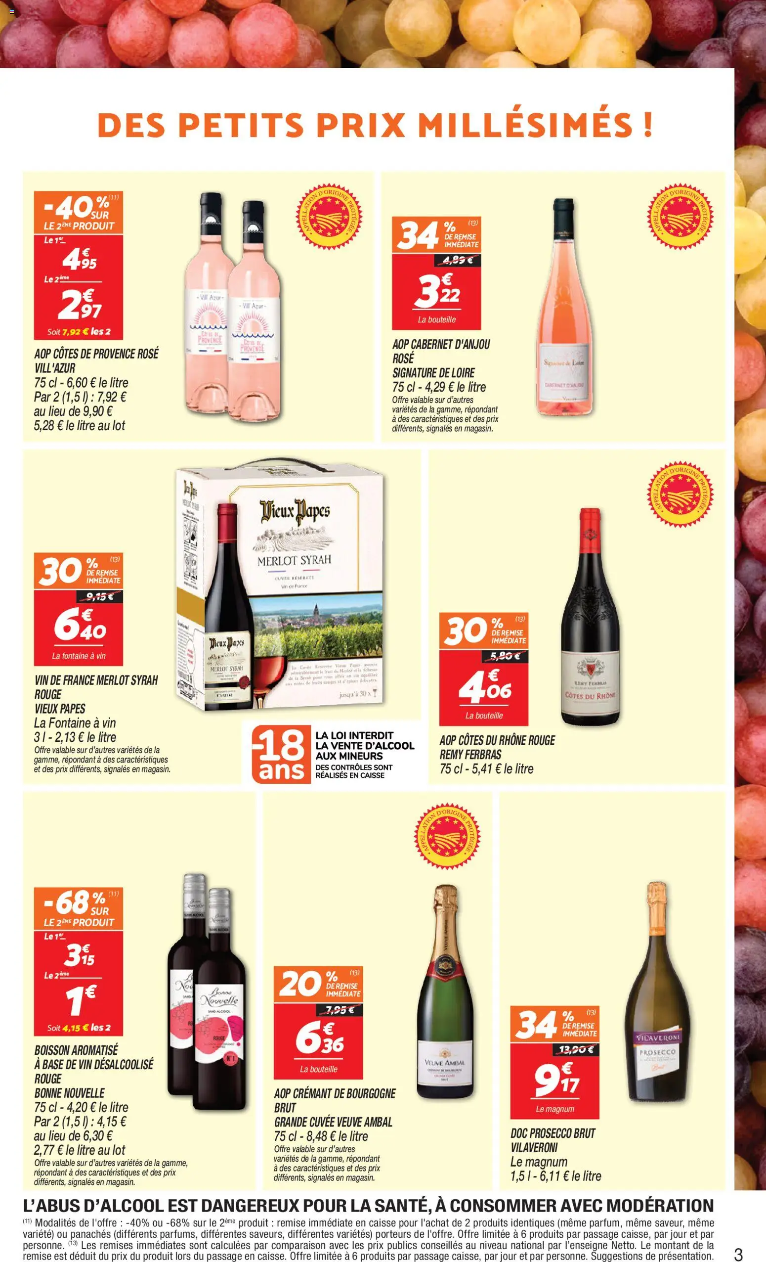 {H1} | Page: 3 | Produits: Base, Crémant de bourgogne, Crémant, Vin