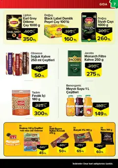 10.02.2026 tarihinden itibaren geçerli olan Onur Market kataloğu önizlemesi | Sayfa: 7