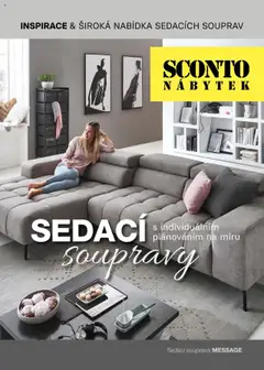 Náhled letáku Sconto nábytek katalog - Sedací soupravy od 01.01.2025