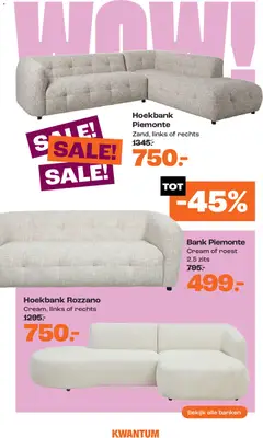 Kwantum - Folder - Voorbeeld van een folder van Kwantum, geldig van 15.12.2025 | Pagina: 14 | Producten: Bank, Papier blanc