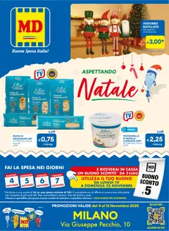 Anteprima del volantino MD Discount Macomèr catalogo valido a partire dal 04.11.2025