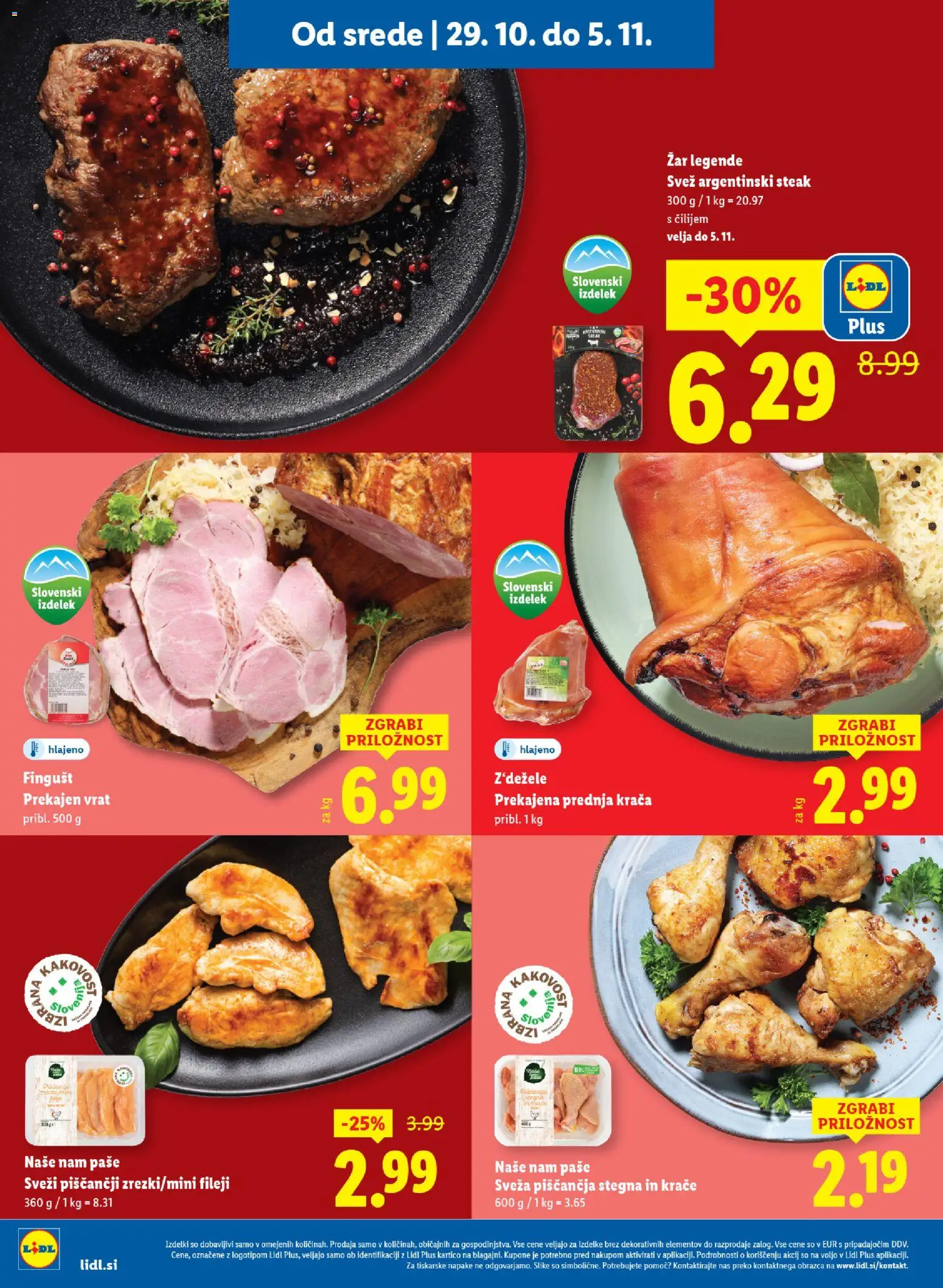 Novi Lidl katalog ponudbe – veljaven od 29.10.2025 | Stran: 2 | Izdelki: Zar
