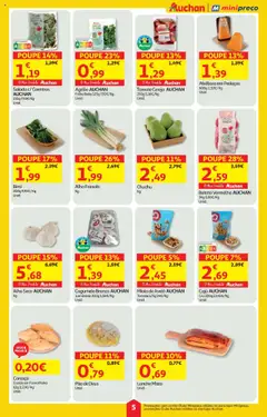 Minipreço folheto │ válido de 11.09.2025 | Página: 5 | Produtos: Batata, Chuchu, Tomate, Salada