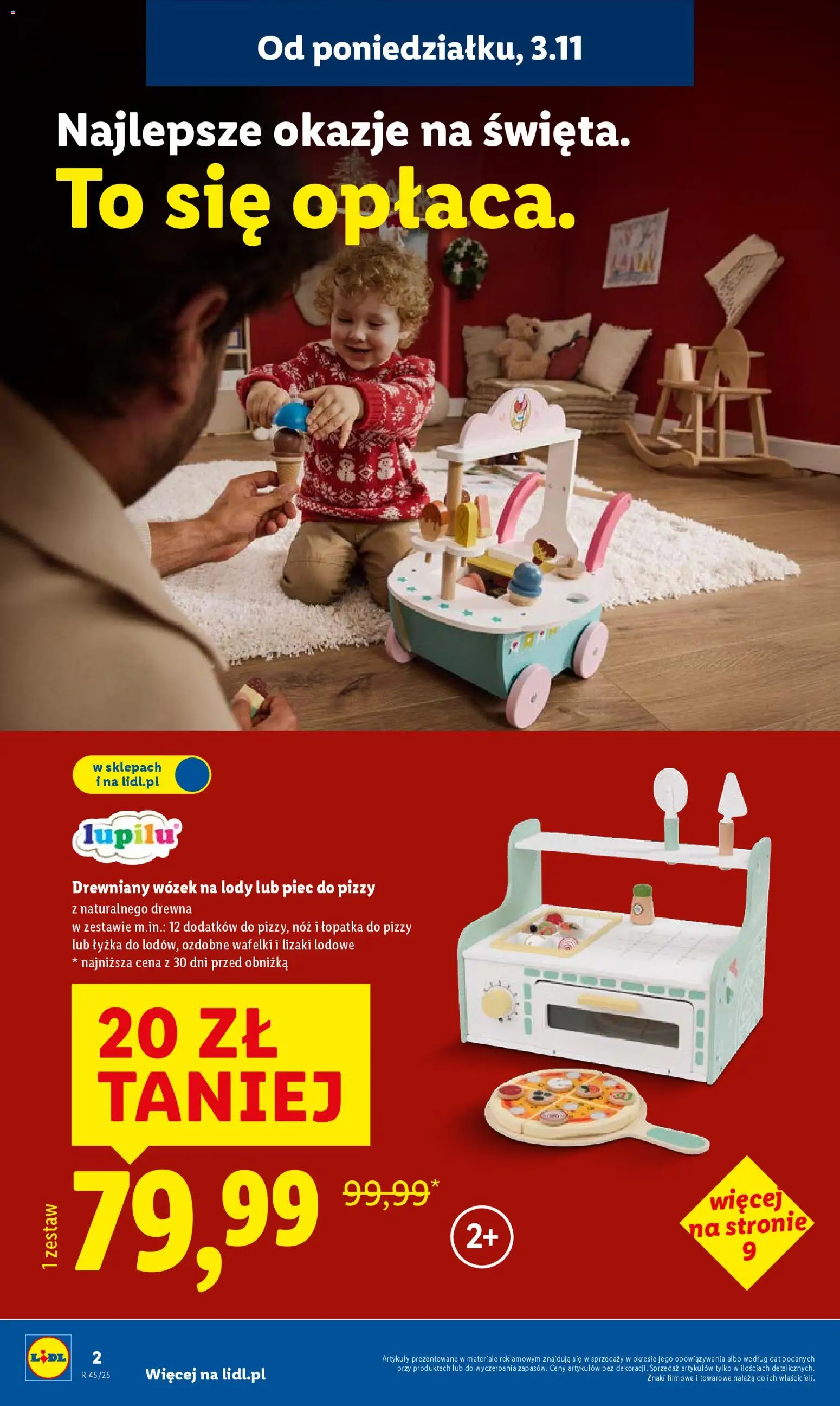 Lidl Katalog od 03.11.2025 | Strona: 2 | Produkty: Wafelki, Lizaki, Lody