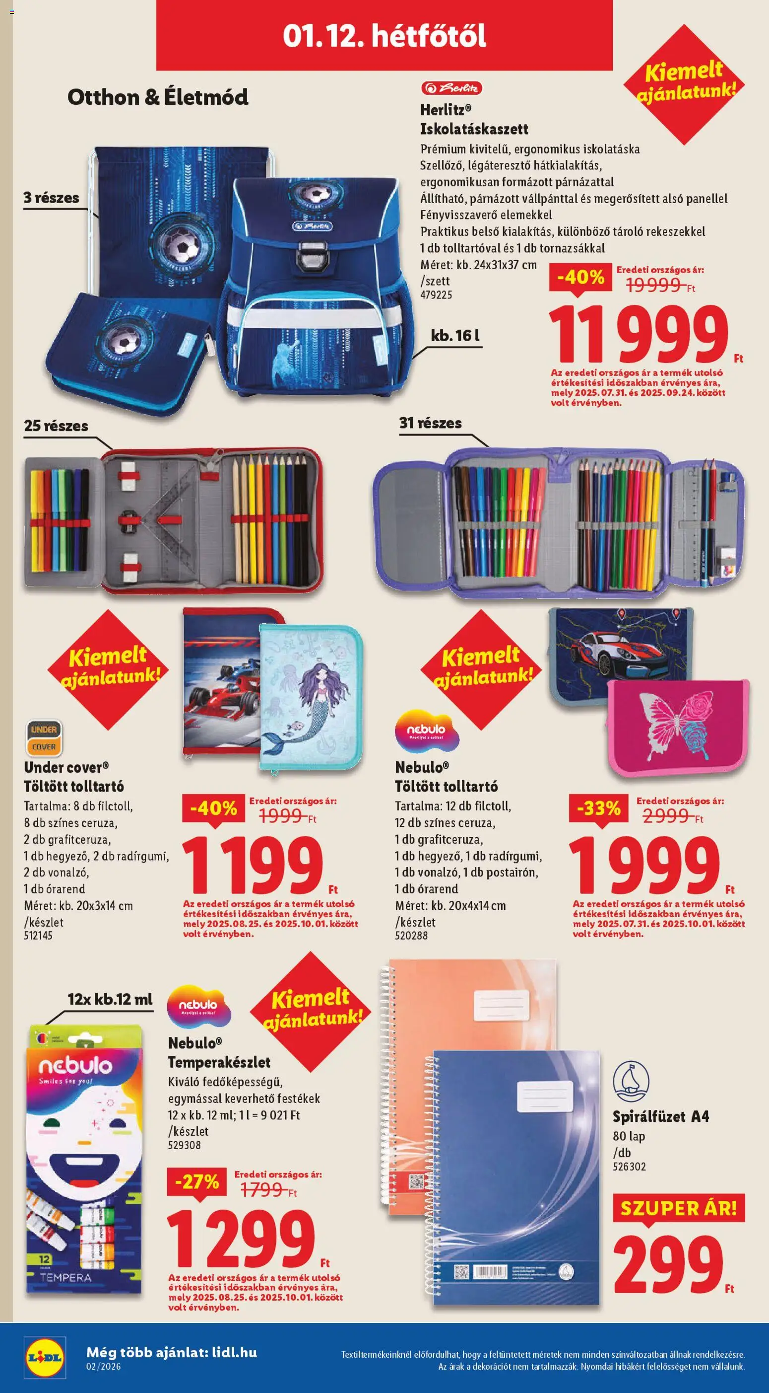 Lidl akciós ujság - amely érvényes a következő dátumtól: 08.01.2026 | Oldal: 46