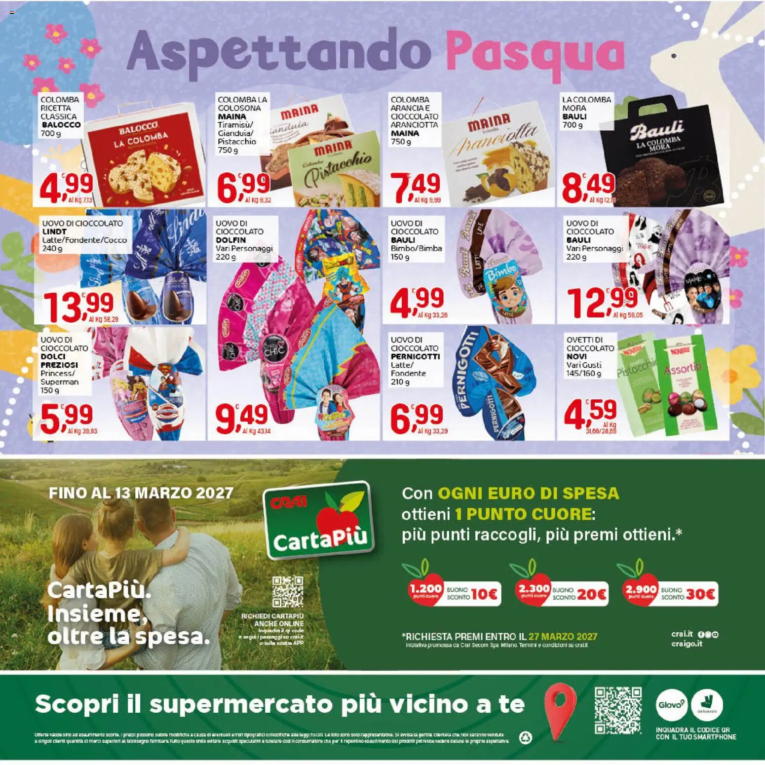 Volantino CRAI del 19.03.2026 | Pagina: 8 | Prodotti: Cioccolato, Tè, Latte, Arancia
