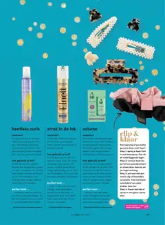 Da Magazine - Voorbeeld van een folder van Da, geldig van 03.12.2025 | Pagina: 45 | Producten: Mandarijn, Maïs, Boost, Haarspray