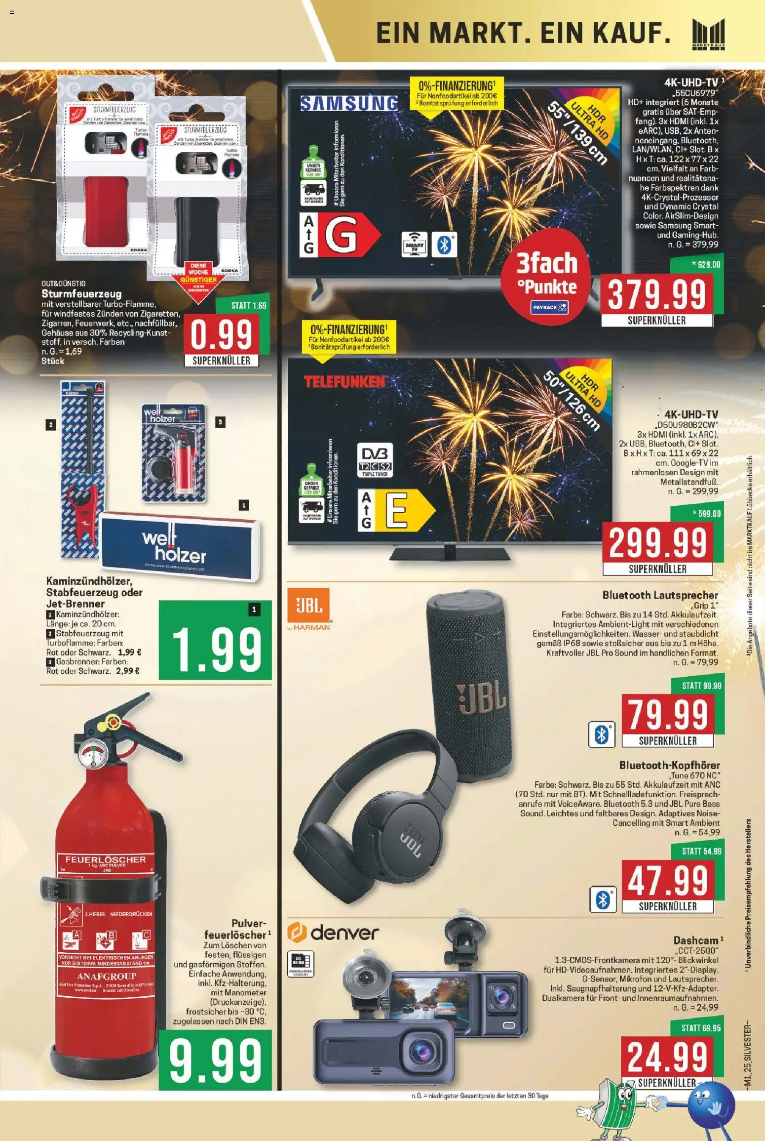 Marktkauf Prospekt 	 – gültig ab 29.12.2025 | Seite: 25 | Produkte: Mikrofon, Manometer, Samsung, Wasser