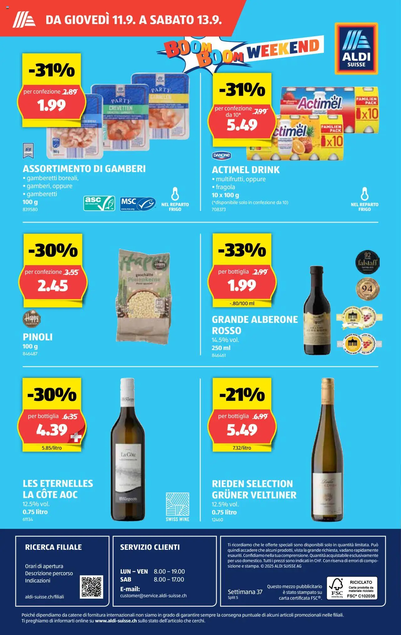 Aldi Aktionen IT – gültig ab 11.09.2025 | Seite: 2 | Produkte: Actimel