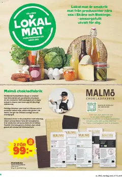 Stora Coop - Helsingborg - Förhandsvisning av reklamblad från butik Stora Coop aktuell från 13.10.2025 | Sida: 6 | Produkter: Chokladkaka, Choklad, Nötter