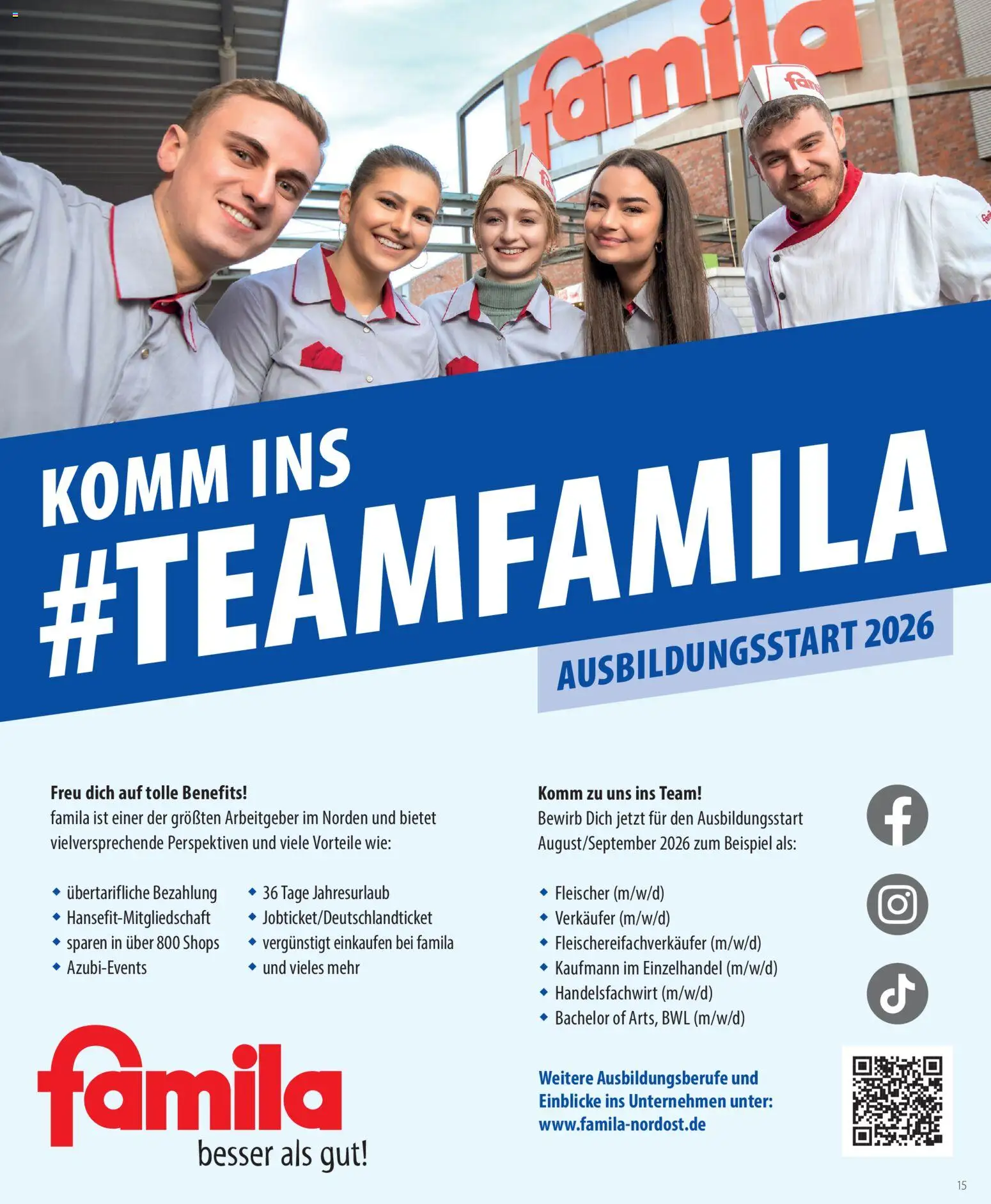 Famila Prospekt 	 – gültig ab 19.01.2026 | Seite: 15