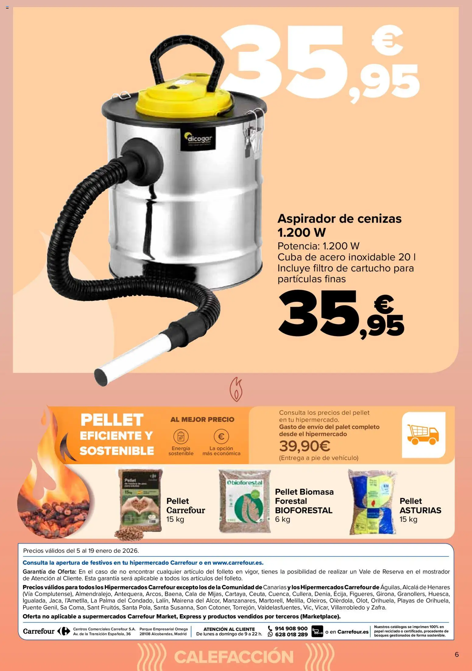 Carrefour folleto │ válido desde el 05.01.2026 | Página: 6 | Productos: Aspirador
