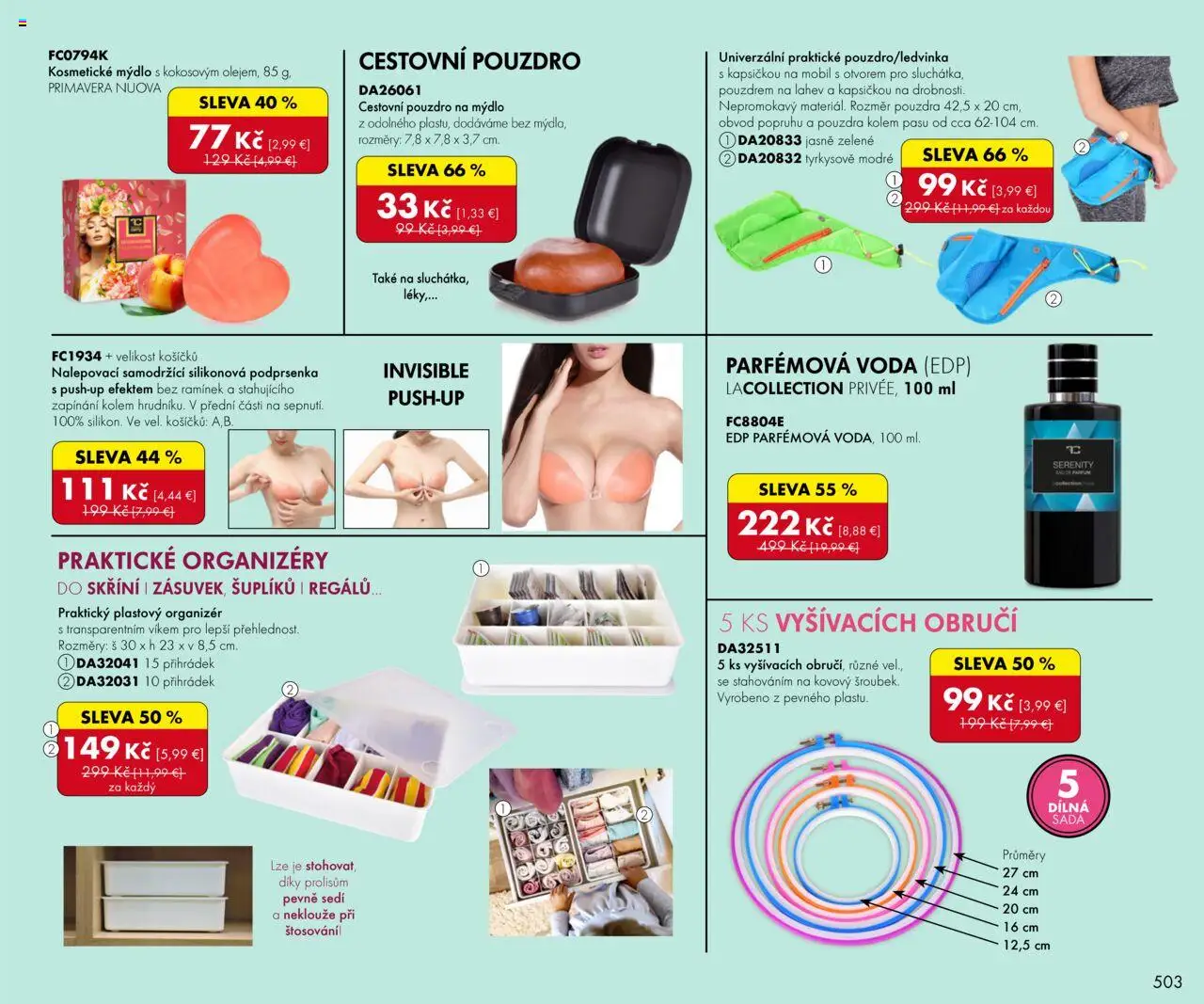 Dedra Dopredaj september 2025 │ platný od 01.09.2025 | Strana: 3 | Produkty: Organizér, Mobil, Mydlo