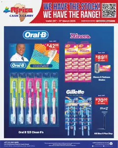 Africa Cash & Carry specials catalogue – valid from 05.03.2026 | Page: 39